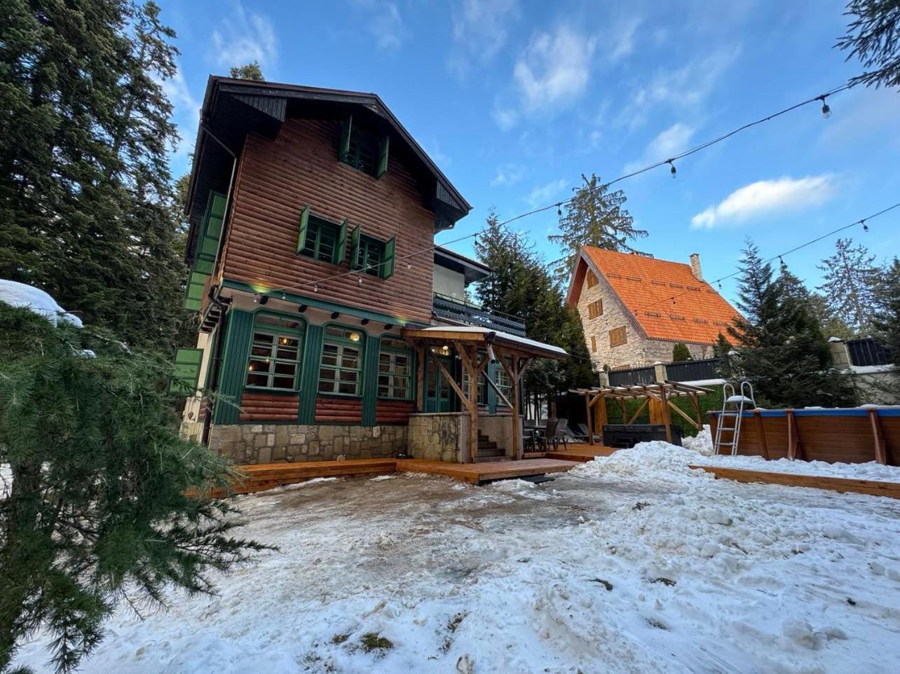 Villa Adis With Hot Pool & Jacuzzi By Bookvillabg Borovets Exterior photo